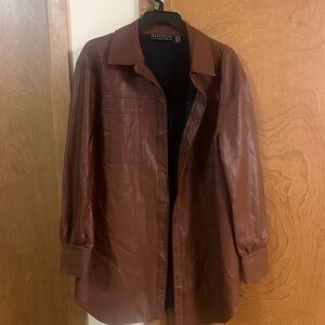 Bagatelle Brown Leather Jacket
